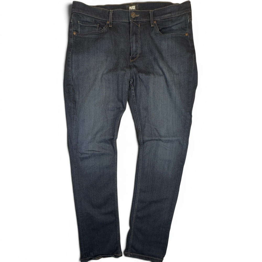 PAIGE Jeans Mens 36 Blue Federal‎ Slim Straight Cellar Dark Wash M655521-2948